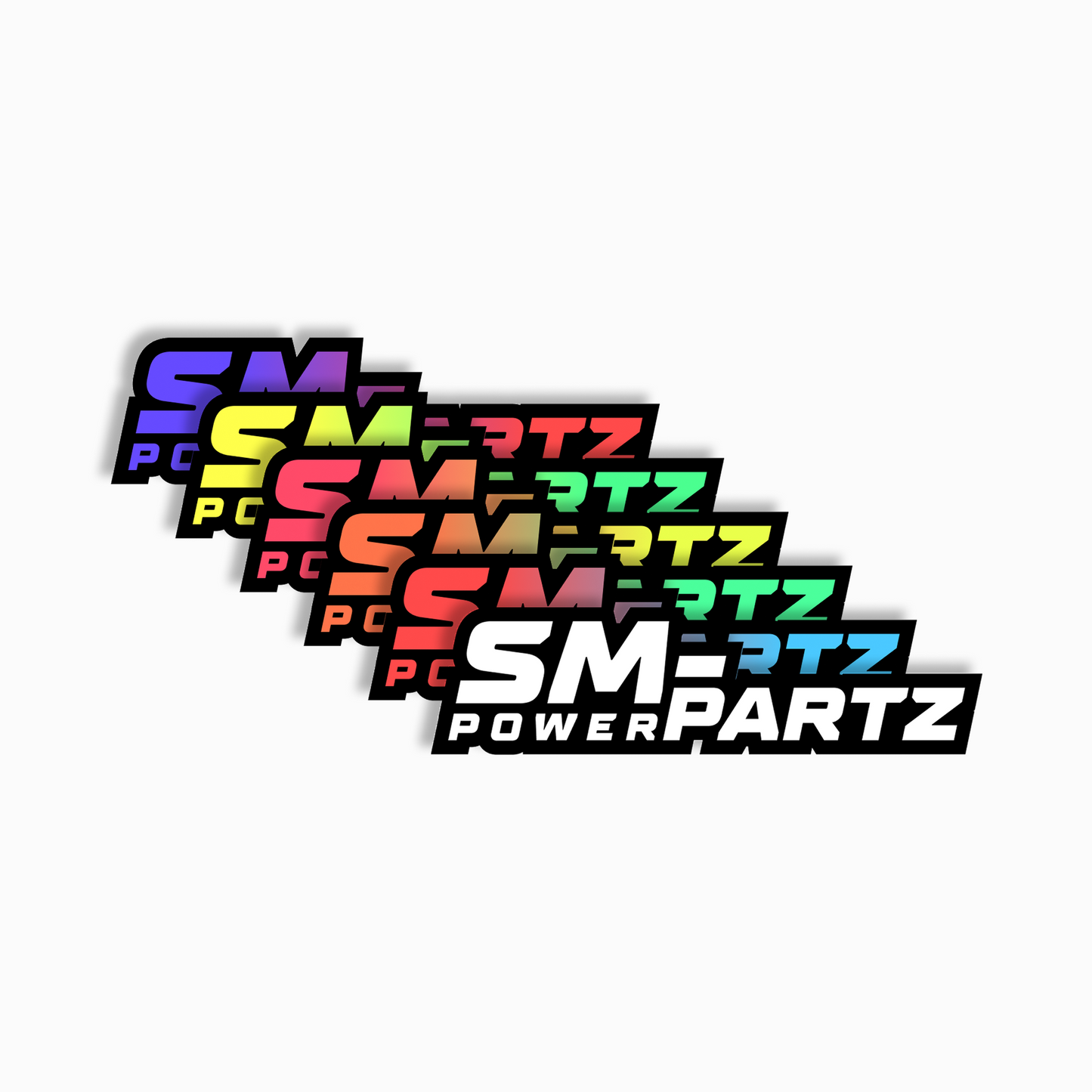 SM PowerPartz Sticker Bündel - 5Set